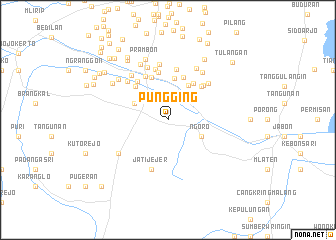 map of Pungging