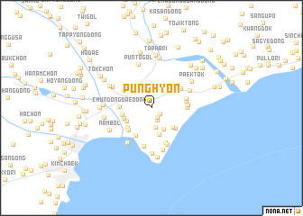 map of P\