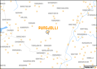 map of P\