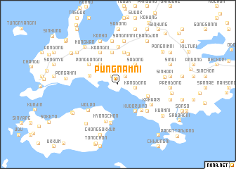 map of P\