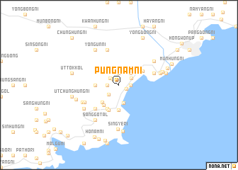 map of P\