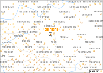 map of Pung-ni