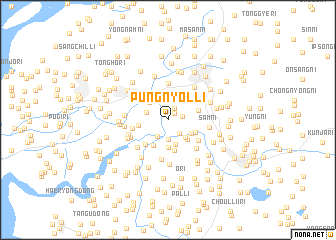 map of P\