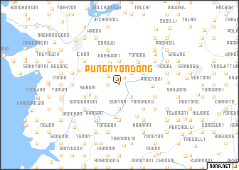 map of P\