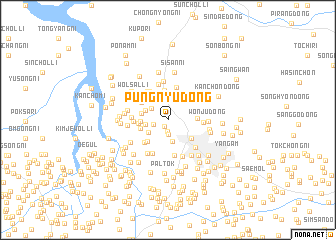 map of P\