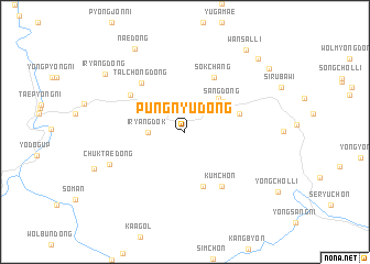 map of P\