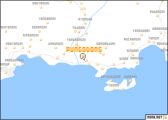 map of P\