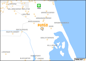 map of Pungo