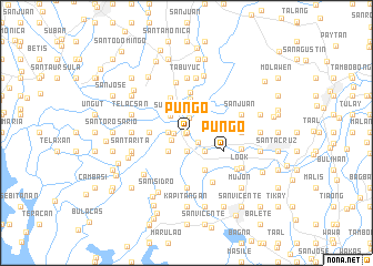 map of Pungo