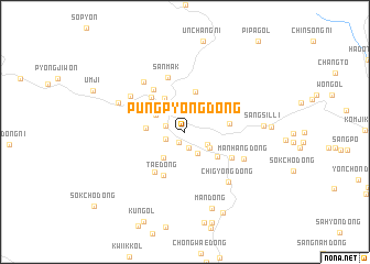 map of P\