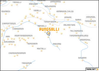 map of P\