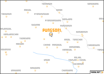 map of P\