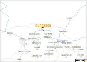 map of P\