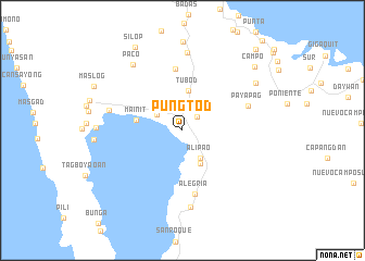 map of Pungtod