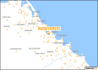 map of P\