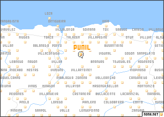 map of Puñil