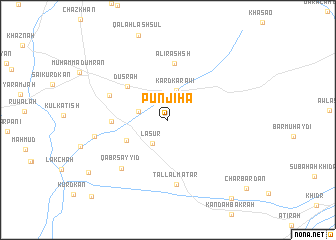 map of Punjiha