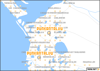 map of Punkantalvu