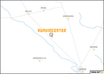 map of Punkin Center