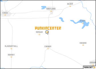 map of Punkin Center