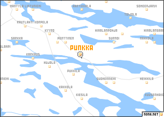 map of Punkka