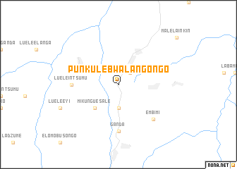map of Punkule-Bwalangongo