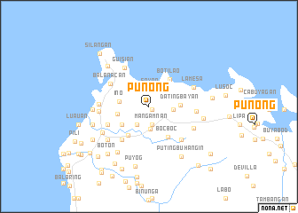 map of Punong