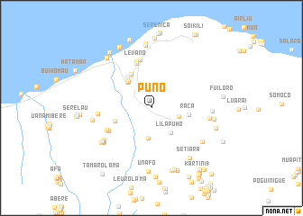 map of Puno