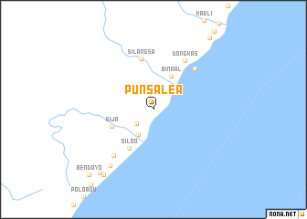 map of Punsalea