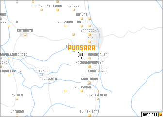 map of Punsara