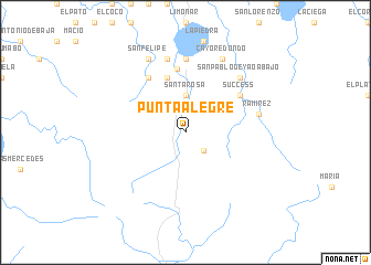 map of Punta Alegre