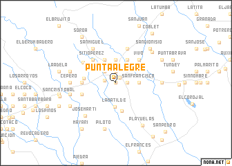 map of Punta Alegre