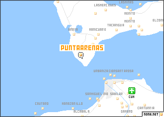 map of Punta Arenas