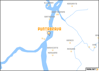 map of Punta Brava