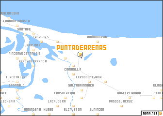 map of Punta de Arenas