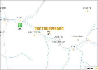 map of Punta de Piedra