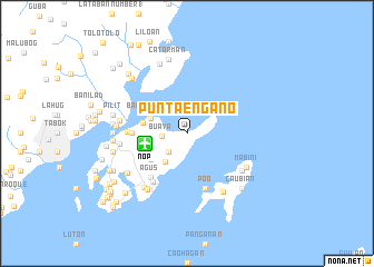map of Punta Engaño
