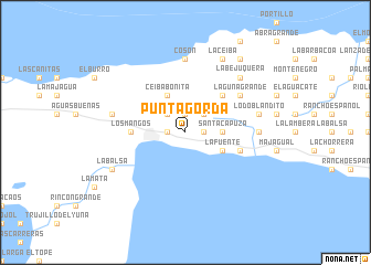 map of Punta Gorda