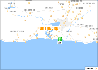 map of Punta Gorda