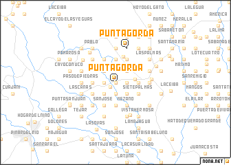 map of Punta Gorda