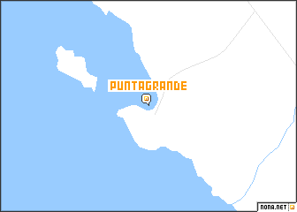 map of Punta Grande