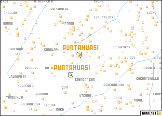 map of Puntahuasi