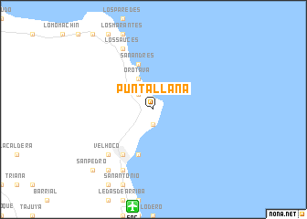 map of Puntallana