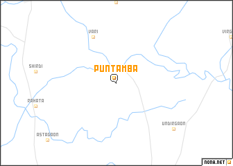 map of Puntāmba