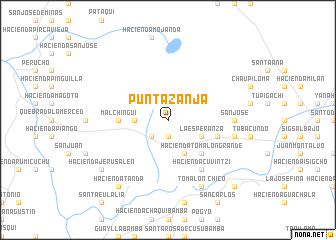 map of Puntazanja