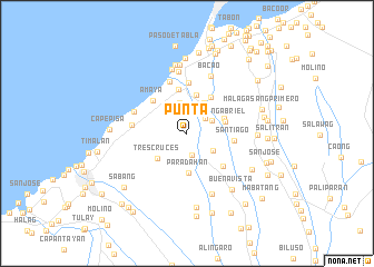 map of Punta