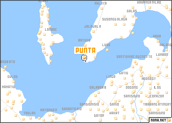 map of Punta