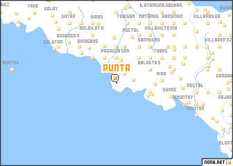 map of Punta