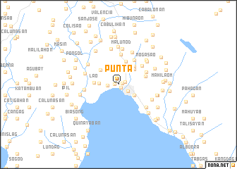 map of Punta