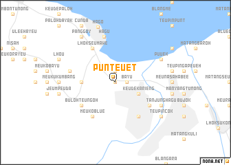 map of Punteuet